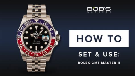 rolex gmt how to use|setting a rolex watch gmt.